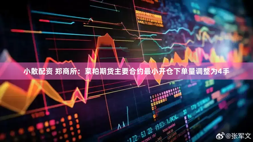 小散配资 郑商所：菜粕期货主要合约最小开仓下单量调整为4手