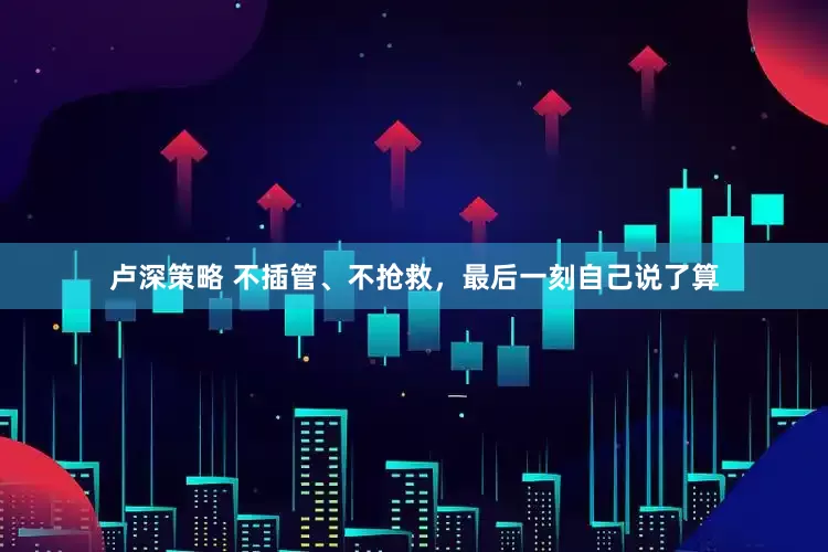 卢深策略 不插管、不抢救，最后一刻自己说了算